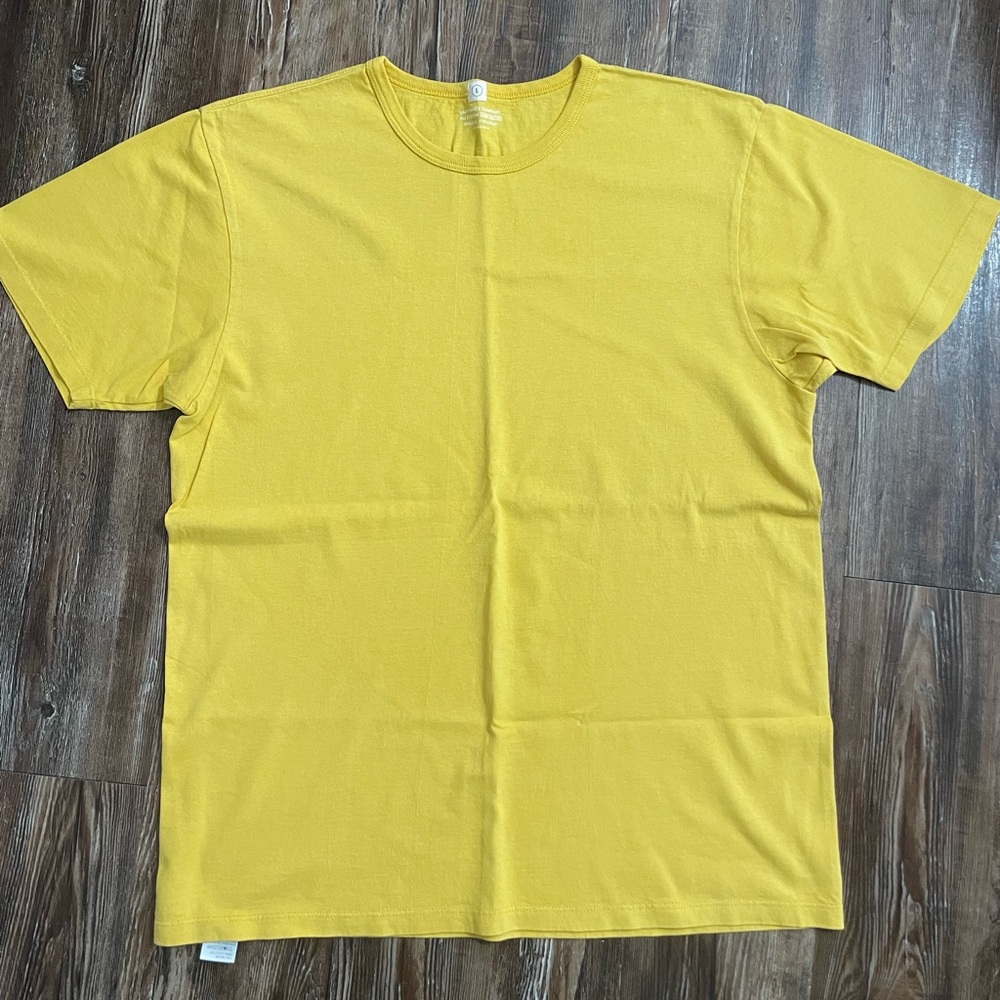 Lady White Co. Cotton Crewneck Made USA Seamless 40 L Slim